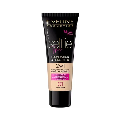 Eveline Cosmetics Selfie Time 2in1 Foundation & Concealer
