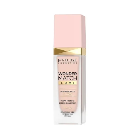 Eveline Cosmetics Wonder Match Lumi Foundation LSF 20